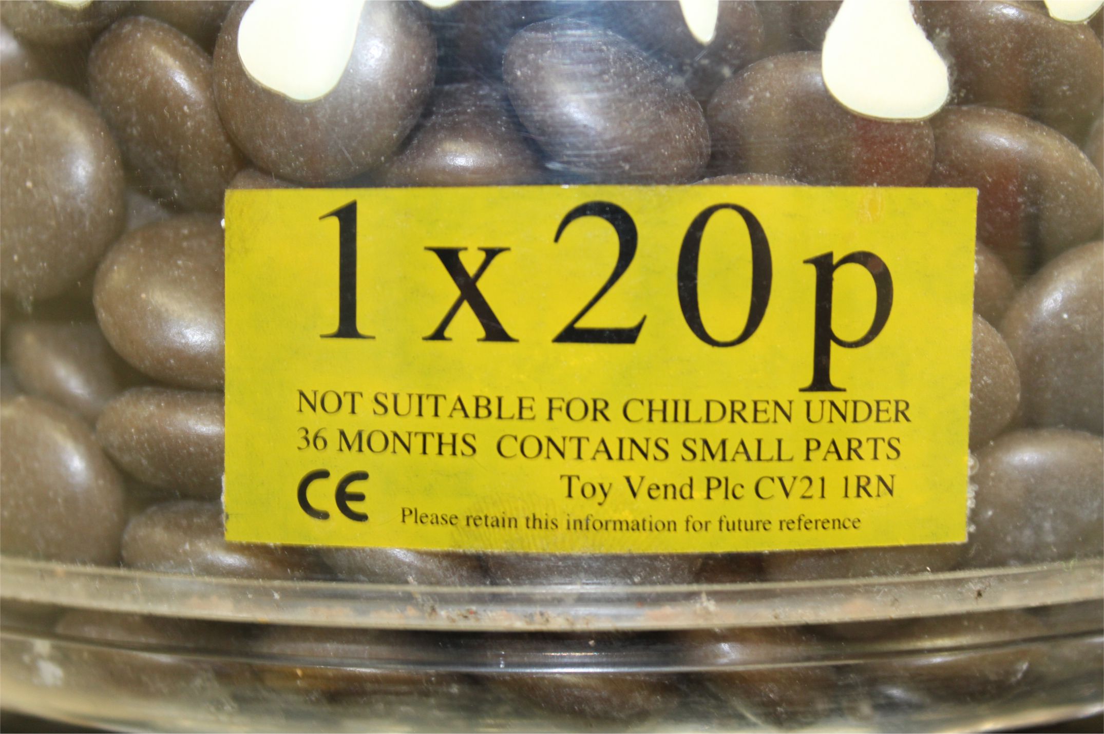 20p Price of Play Sticker