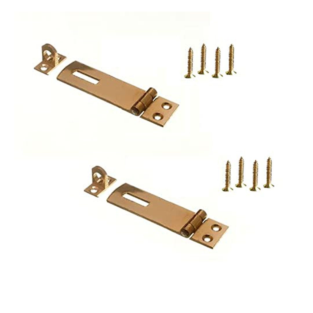 Hasp and Staple (Small Brass)