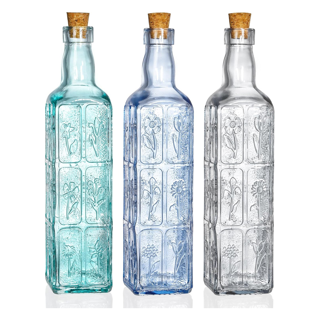 Other fancy glass bottles to glue down