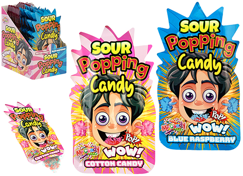 Sour Popping Candy