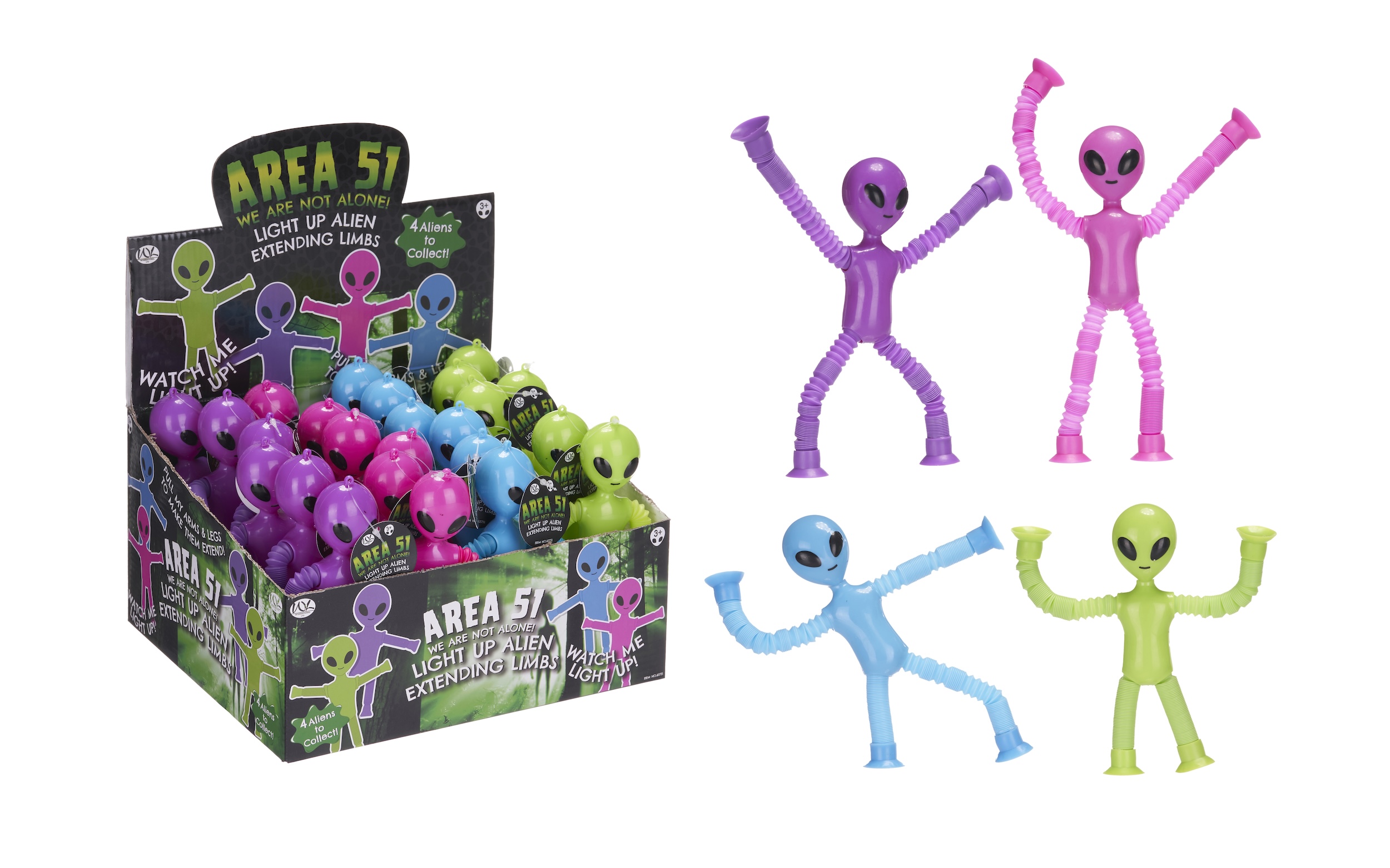 Alien Extending Limbs
