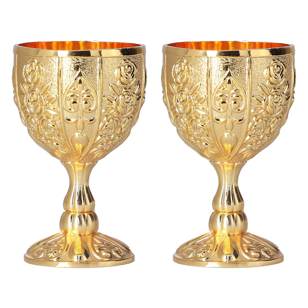 Brass wine cups type 1