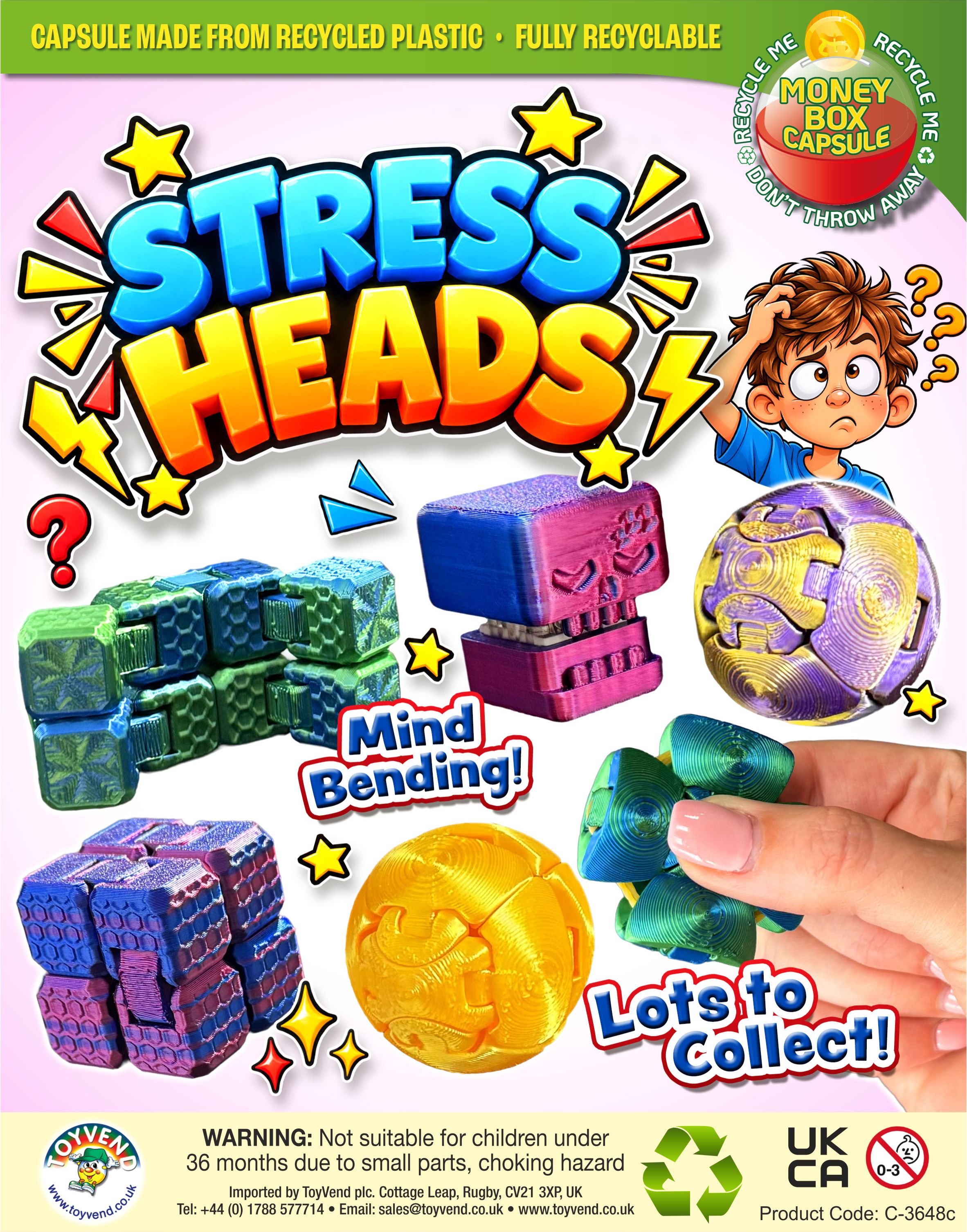 55mm Stress Heads